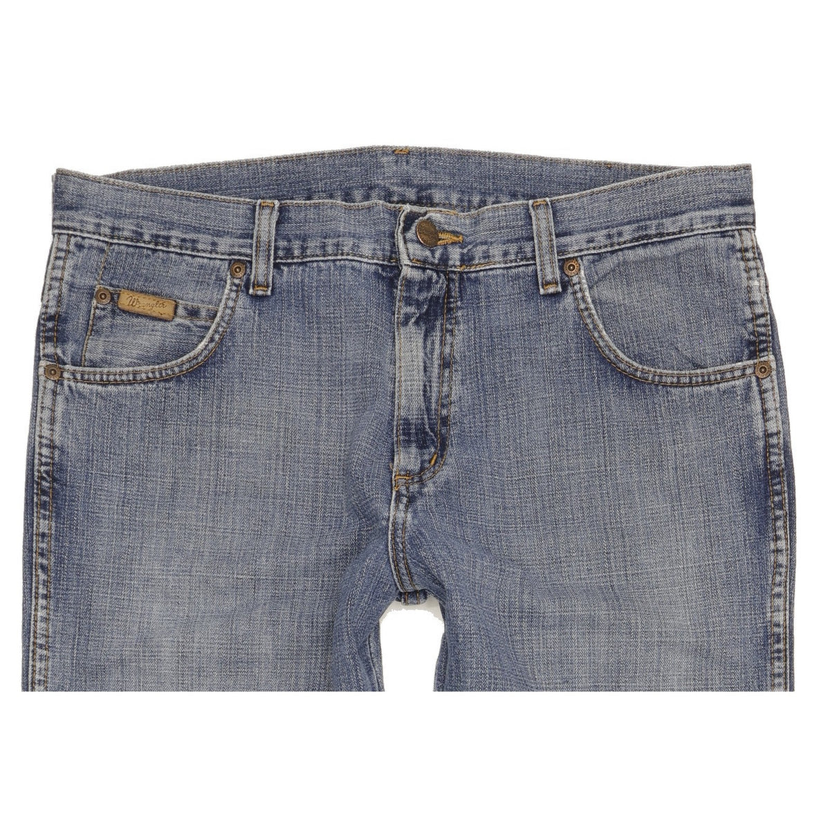 Wrangler Men Blue Straight Regular Jeans W32 L32
