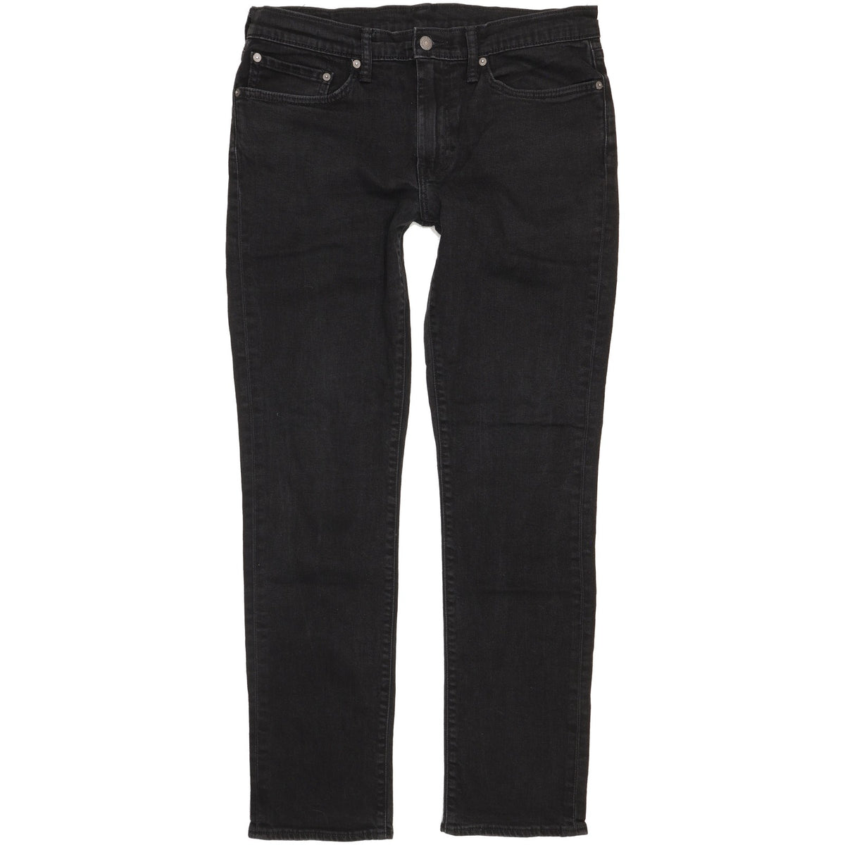 Levi's 511 Men Black Straight Slim Stretch Jeans W34 L32