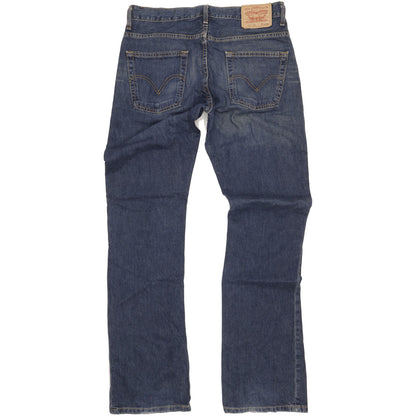 Levi's 507 Men Blue Bootcut Regular Jeans W34 L36