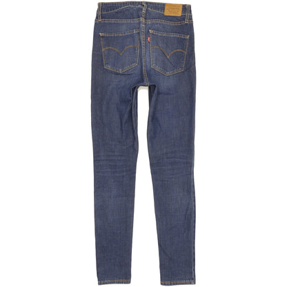 Levi's 721 Women Blue Skinny Slim Stretch Jeans W27 L30