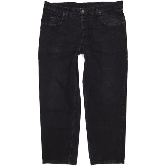 Lee Men Black Straight Regular Jeans W40 L29