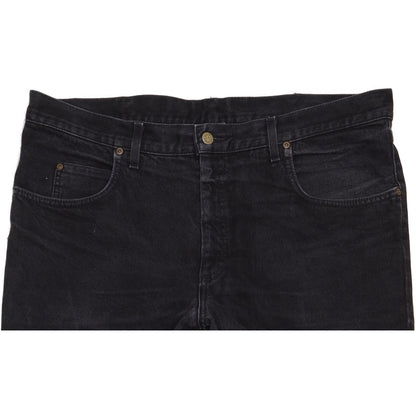 Lee Men Black Straight Regular Jeans W40 L29