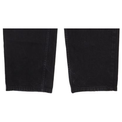 Lee Men Black Straight Regular Jeans W40 L29