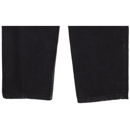 Lee Men Black Straight Regular Jeans W40 L29
