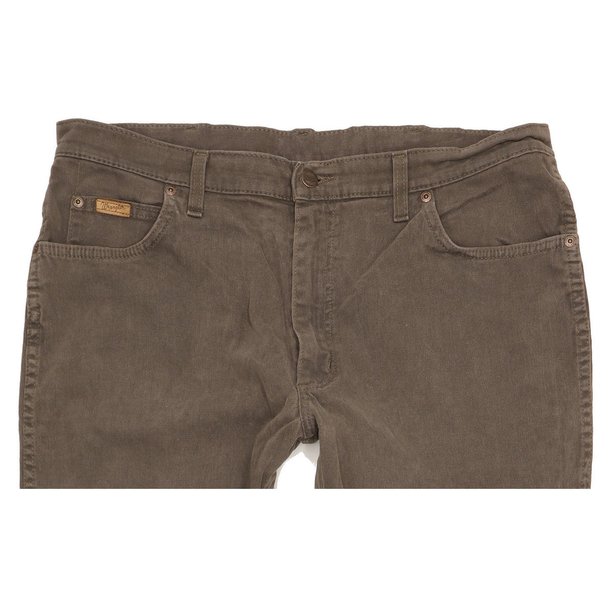 Wrangler Men Grey Straight Regular Jeans W36 L30