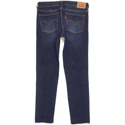 Levi's 711 Women Blue Skinny Slim Jeans W29 L27