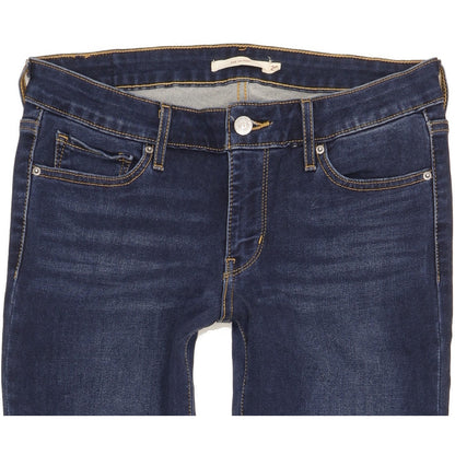 Levi's 711 Women Blue Skinny Slim Jeans W29 L27