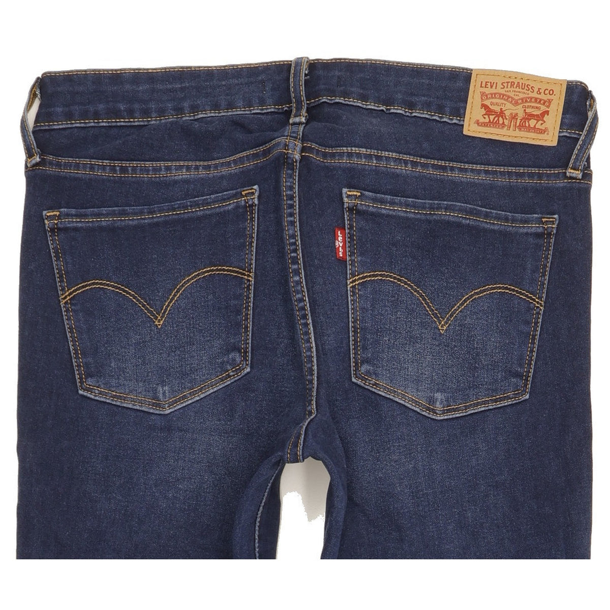 Levi's 711 Women Blue Skinny Slim Jeans W29 L27