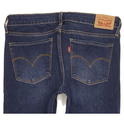 Levi's 711 Women Blue Skinny Slim Jeans W29 L27