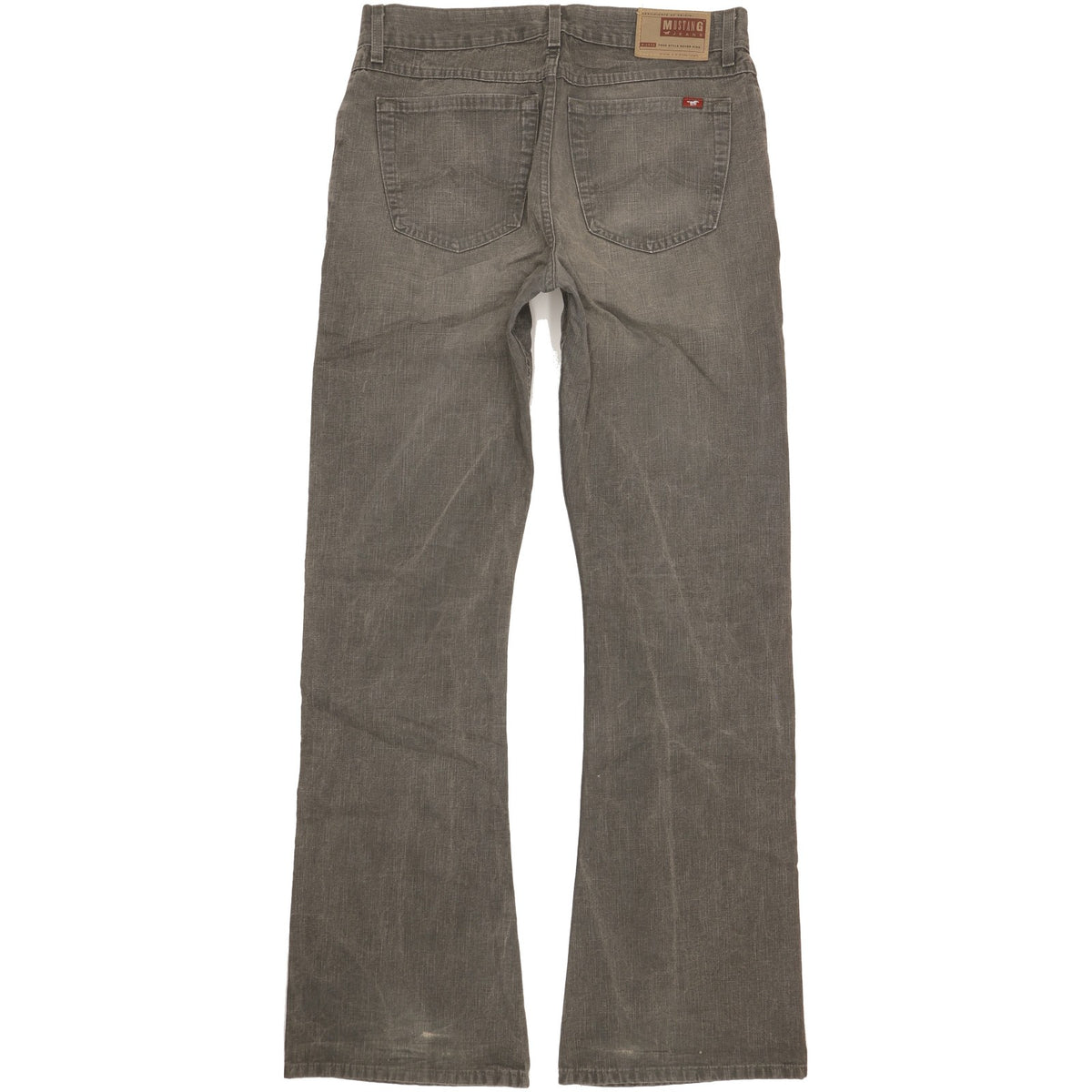 Mustang Men Grey Bootcut Regular Jeans W33 L34