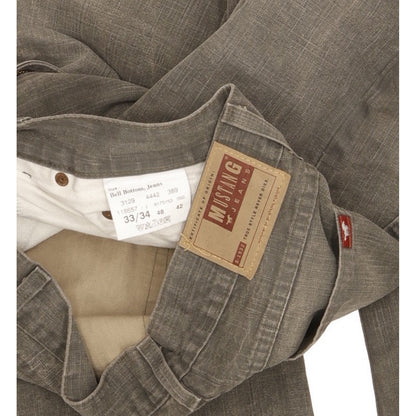 Mustang Men Grey Bootcut Regular Jeans W33 L34