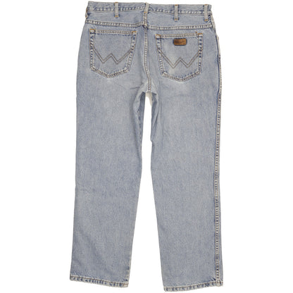 Wrangler Texas Men Blue Straight Regular Jeans W36 L29