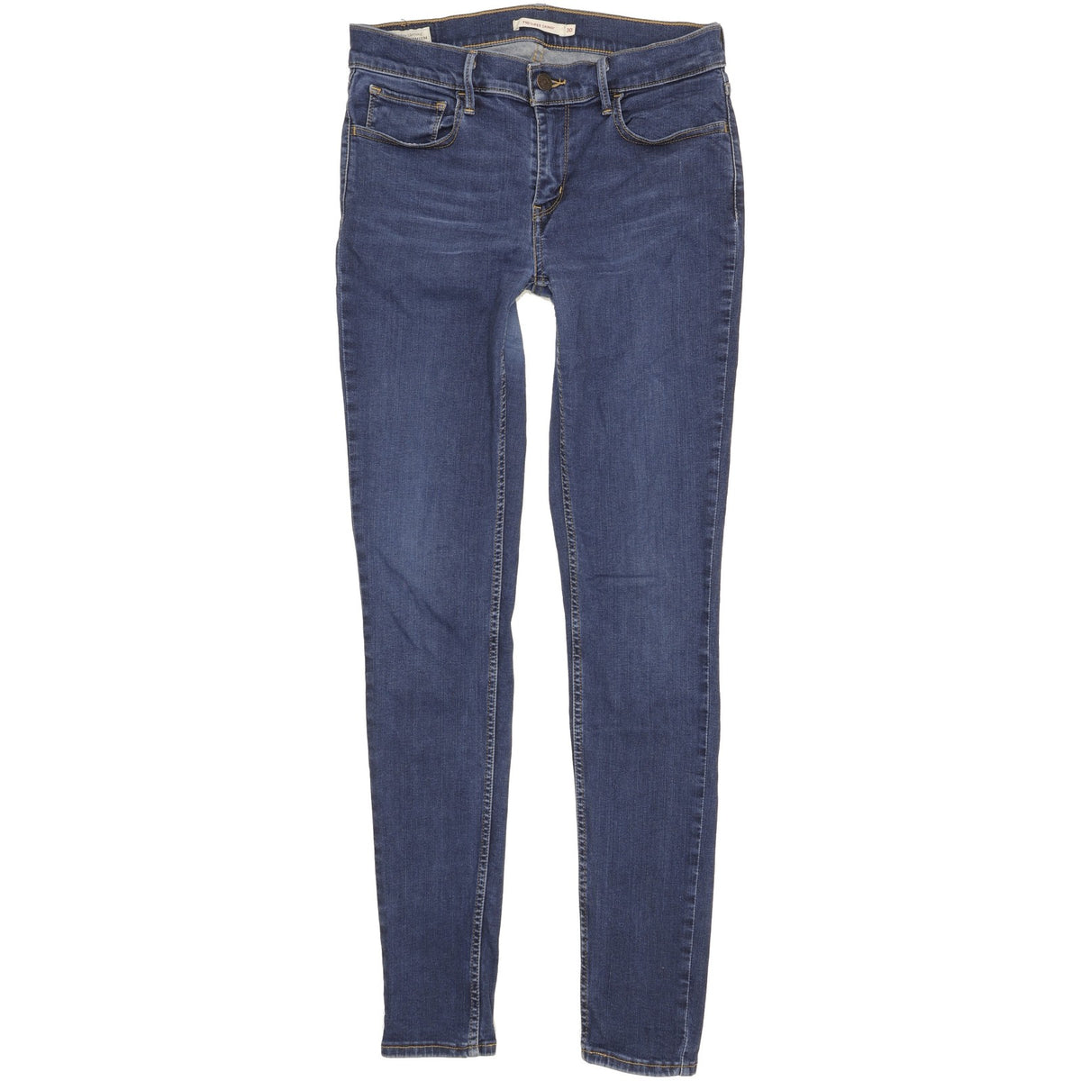 Levi's 710 Super Women Blue Skinny Slim Stretch Jeans W30 L32