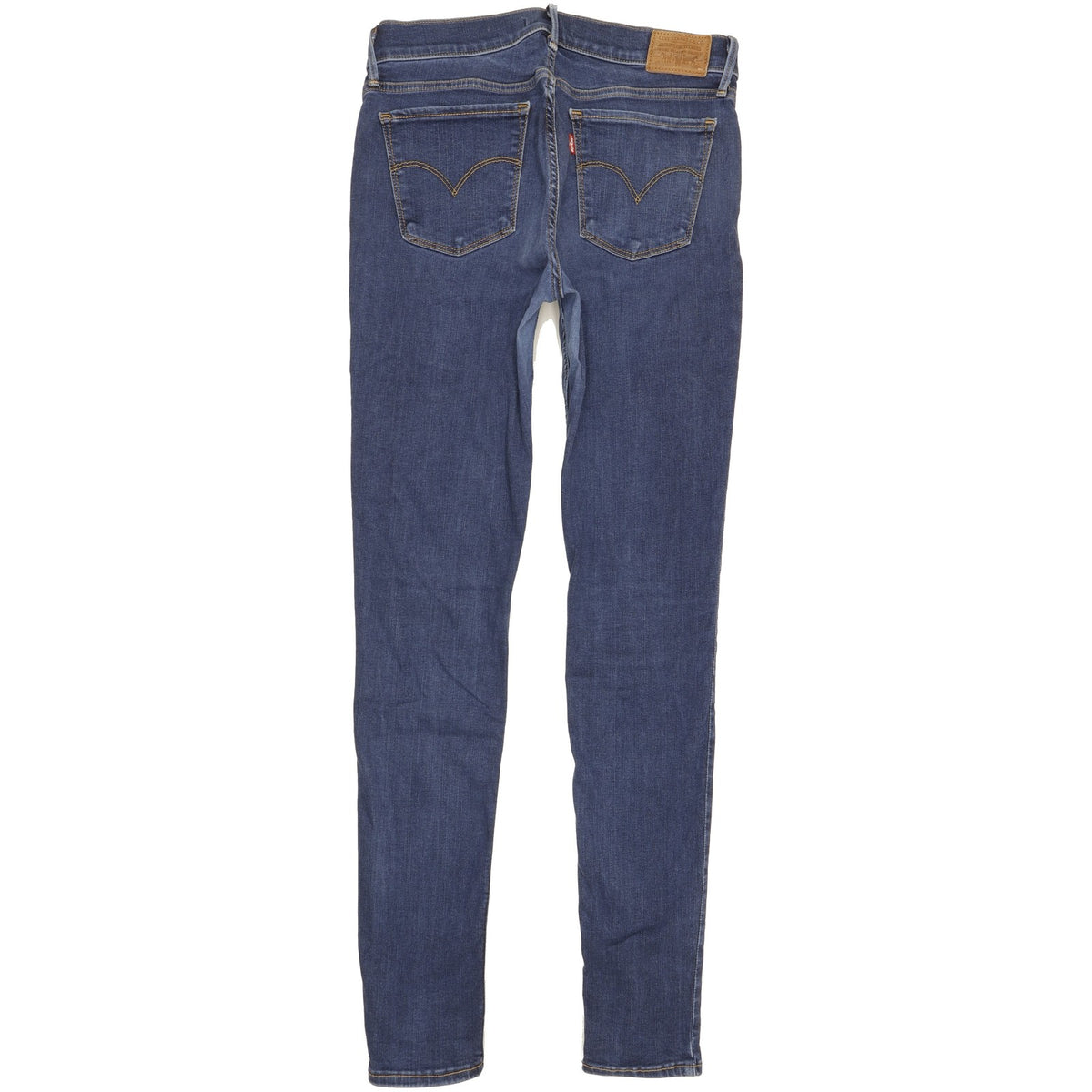 Levi's 710 Super Women Blue Skinny Slim Stretch Jeans W30 L32