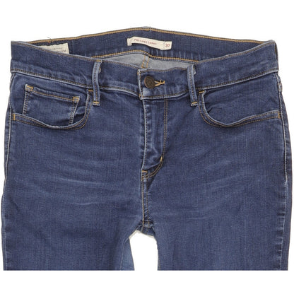 Levi's 710 Super Women Blue Skinny Slim Stretch Jeans W30 L32