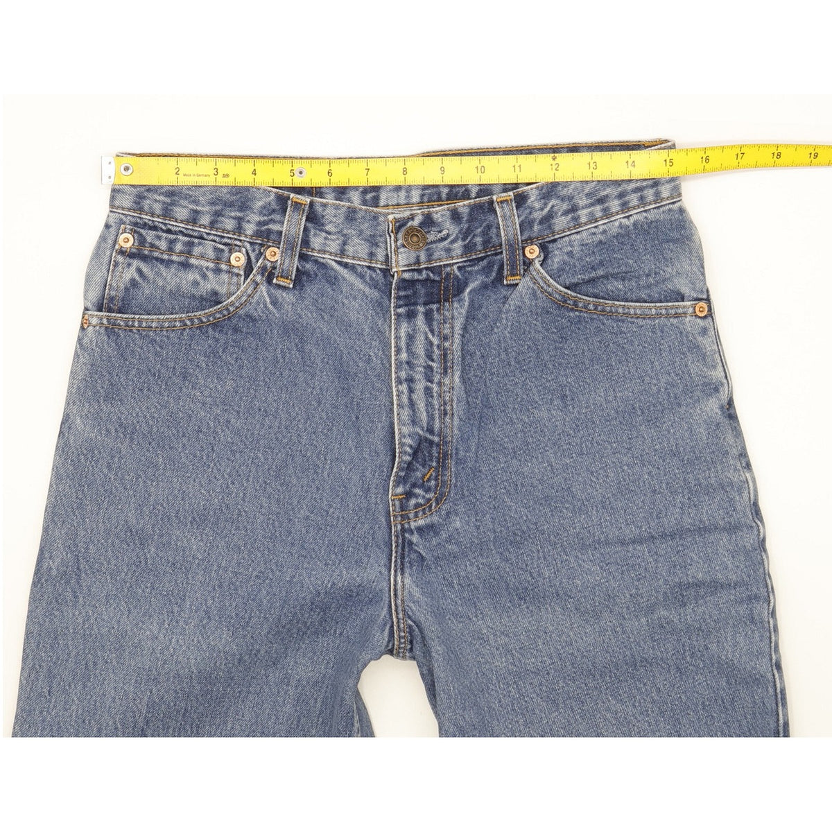 Levi's 533 Blue Tapered Slim Jeans High Waisted W31 L29