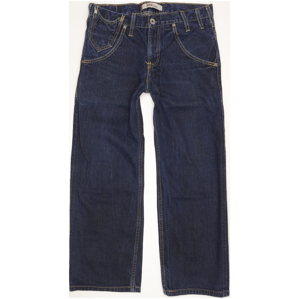 Levi's 503 Men Blue Straight Regular Jeans W30 L27