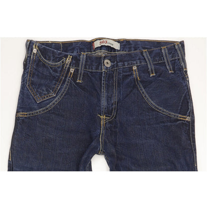 Levi's 503 Men Blue Straight Regular Jeans W30 L27