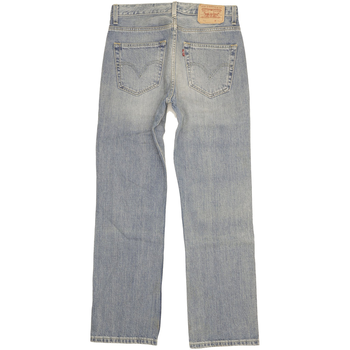 Levi's 752 Men Blue Straight Regular Jeans W30 L31
