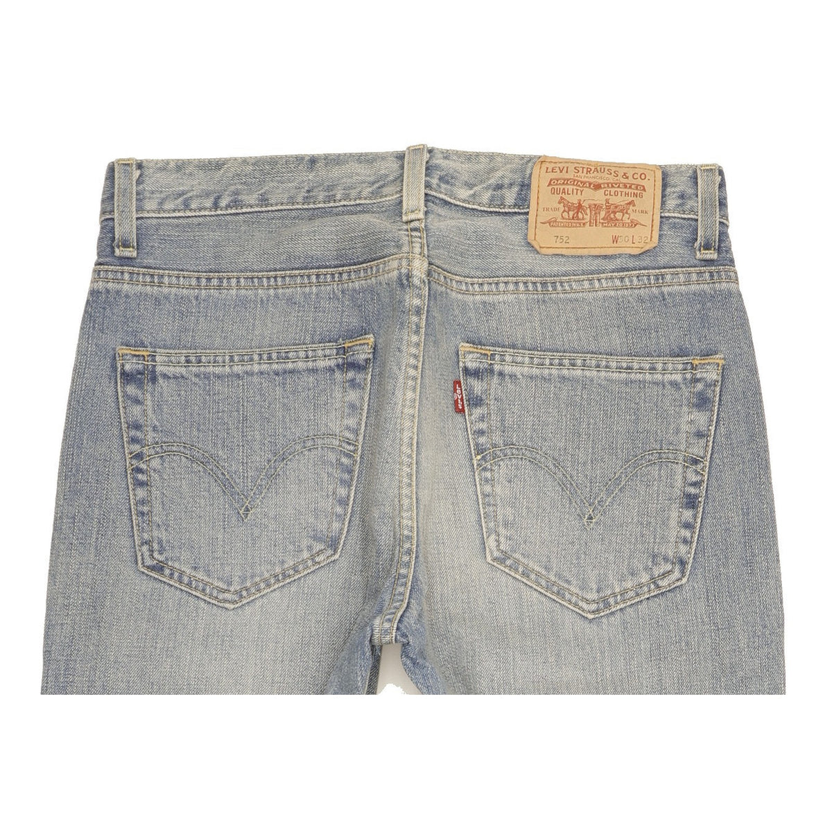 Levi's 752 Men Blue Straight Regular Jeans W30 L31