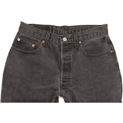 Levi's 597 Men Black Tapered Regular Jeans W31 L29