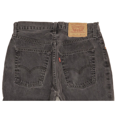 Levi's 597 Men Black Tapered Regular Jeans W31 L29