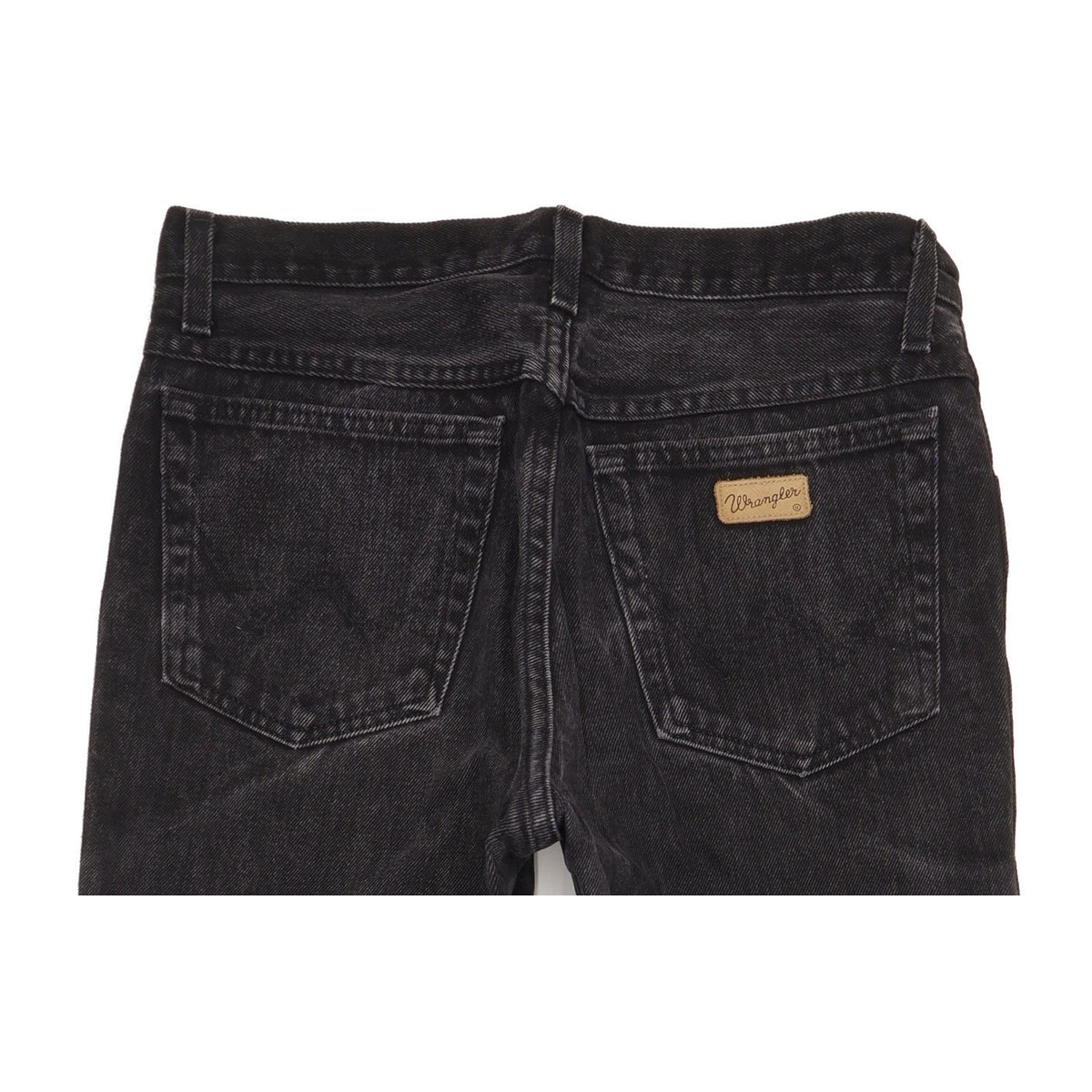 Wrangler Men Black Straight Regular Jeans W32 L32