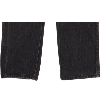 Wrangler Men Black Straight Regular Jeans W32 L32