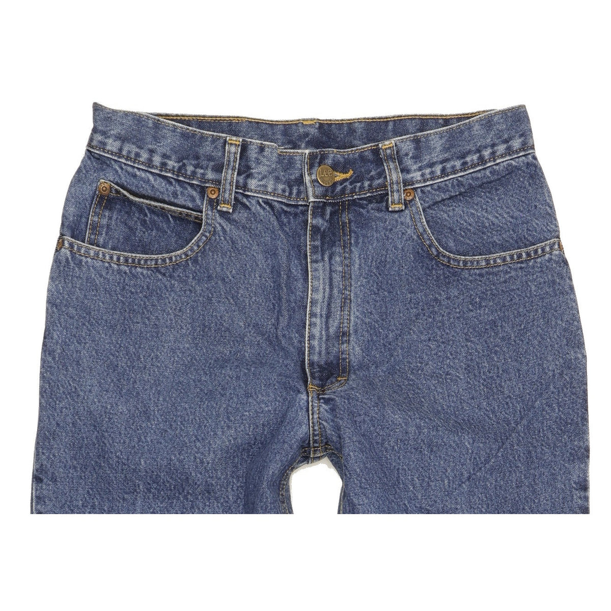 Lee Men Blue Straight Regular Jeans W30 L29
