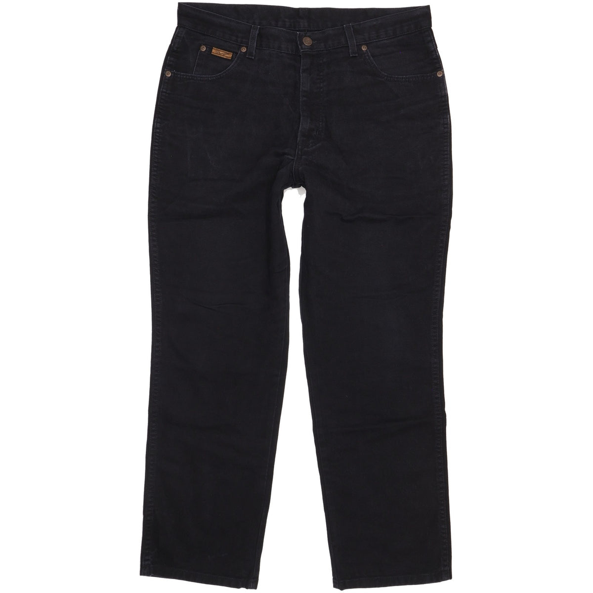 Wrangler Men Black Straight Regular Jeans W34 L29