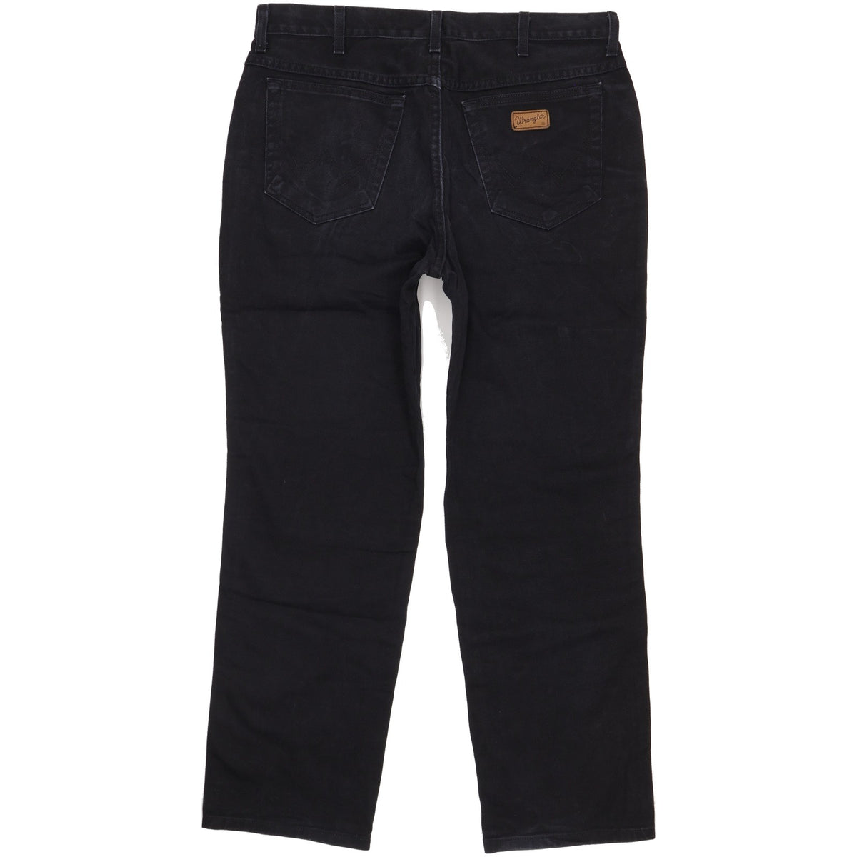 Wrangler Men Black Straight Regular Jeans W34 L29