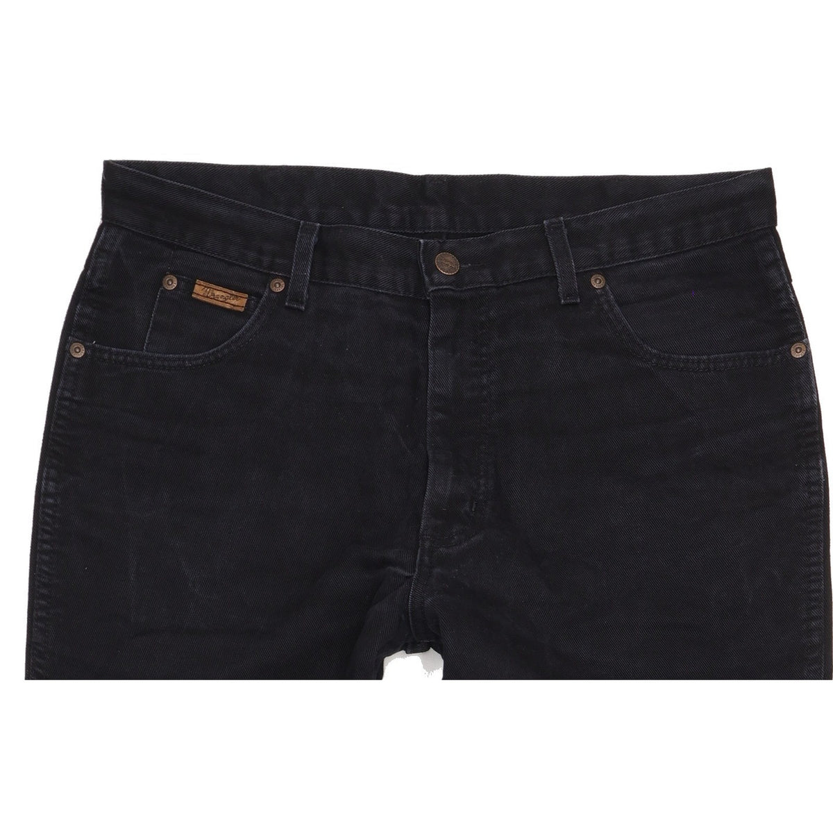 Wrangler Men Black Straight Regular Jeans W34 L29