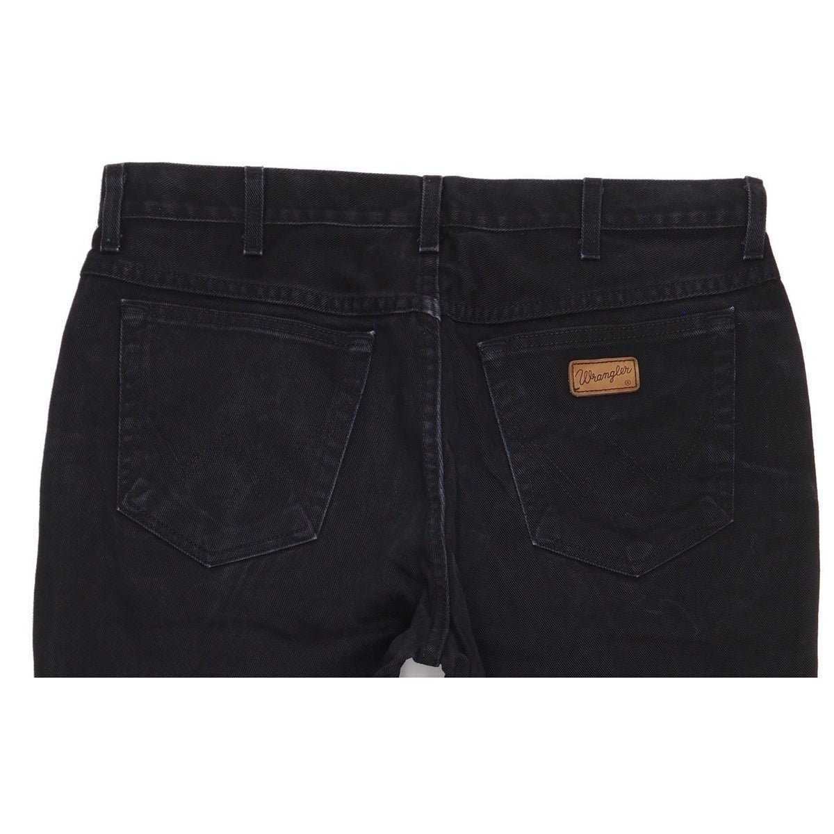 Wrangler Men Black Straight Regular Jeans W34 L29