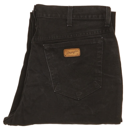 Wrangler Men Black Straight Regular Jeans W34 L29