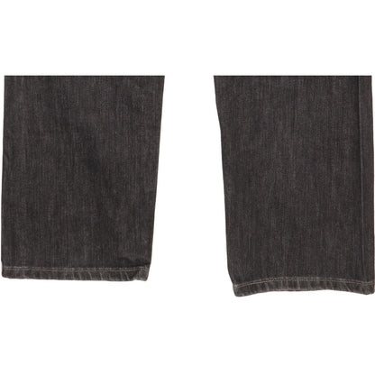 Lee Men Black Straight Regular Jeans W33 L30
