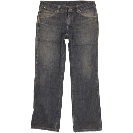 Wrangler Alaska Men Blue Straight Regular Jeans W33 L30