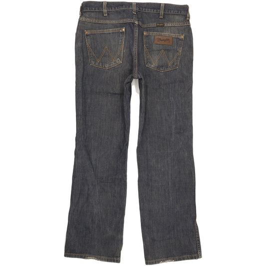 Wrangler Alaska Men Blue Straight Regular Jeans W33 L30