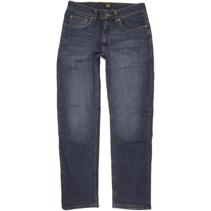 Lee Men Blue Straight Regular Jeans W32 L31