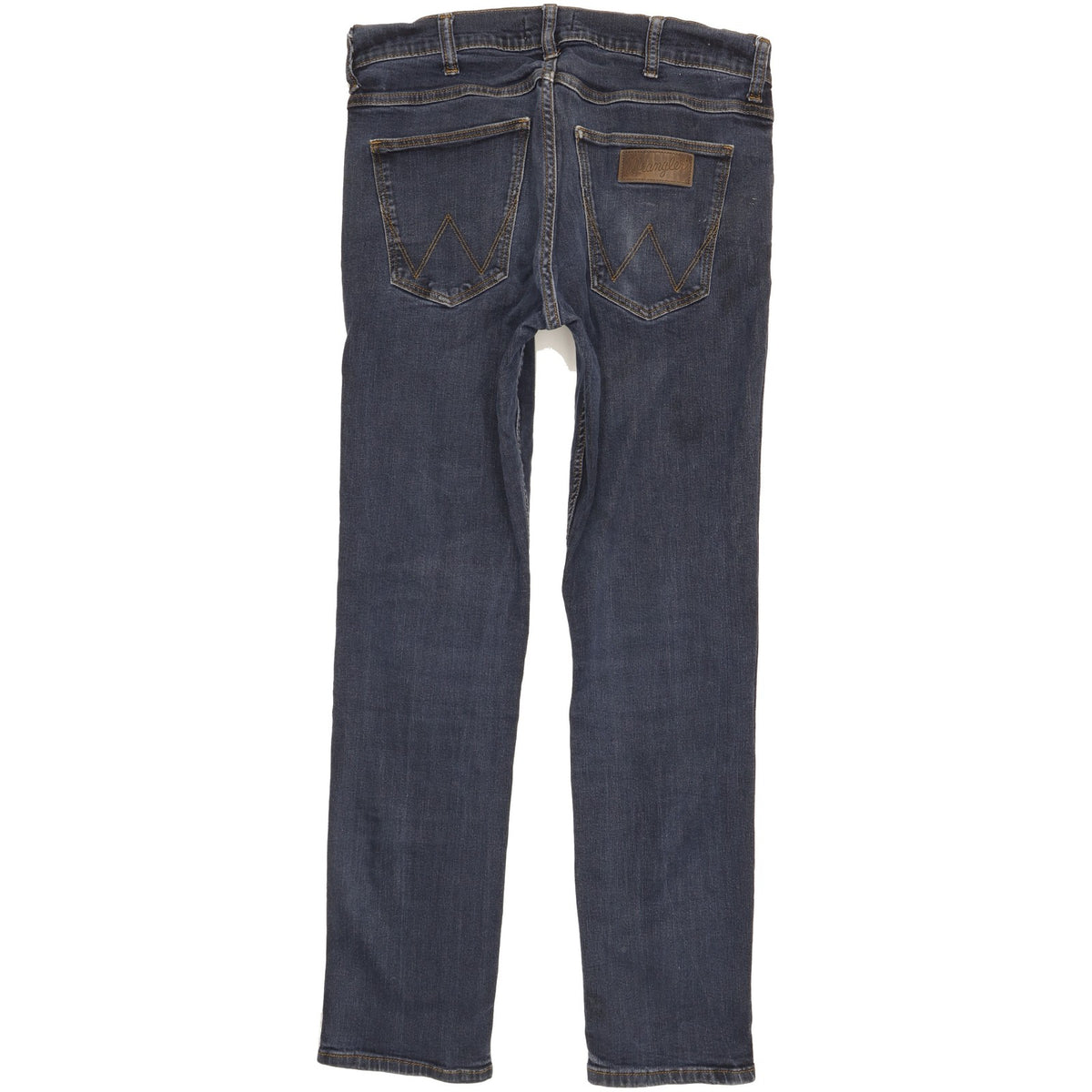 Wrangler Greensboro Men Blue Straight Regular Stretch Jeans W32 L32