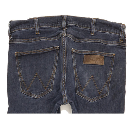 Wrangler Greensboro Men Blue Straight Regular Stretch Jeans W32 L32