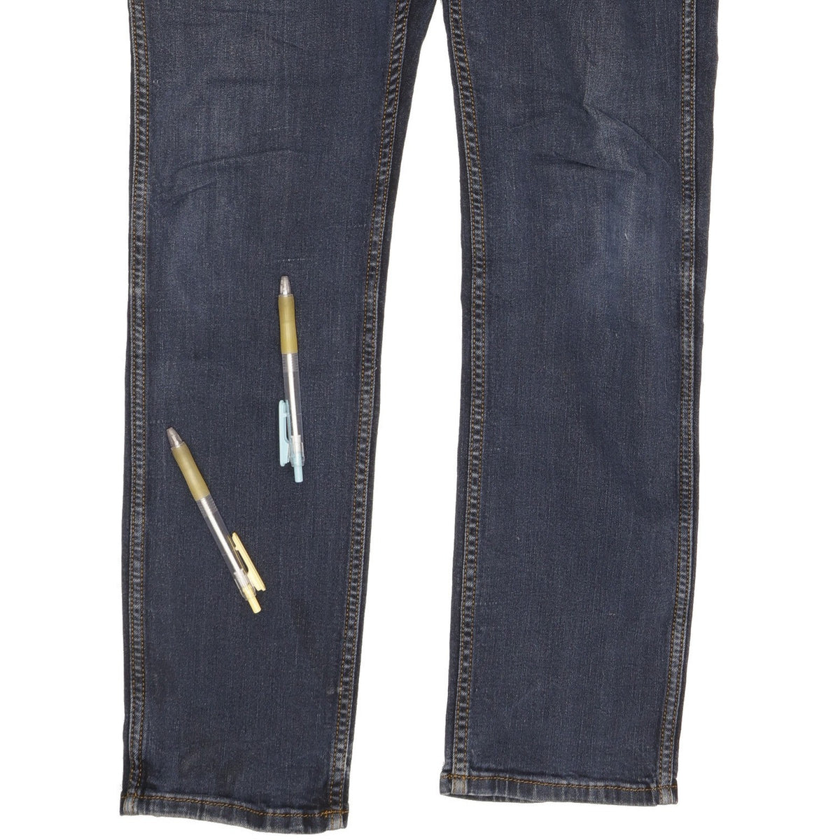 Wrangler Greensboro Men Blue Straight Regular Stretch Jeans W32 L32