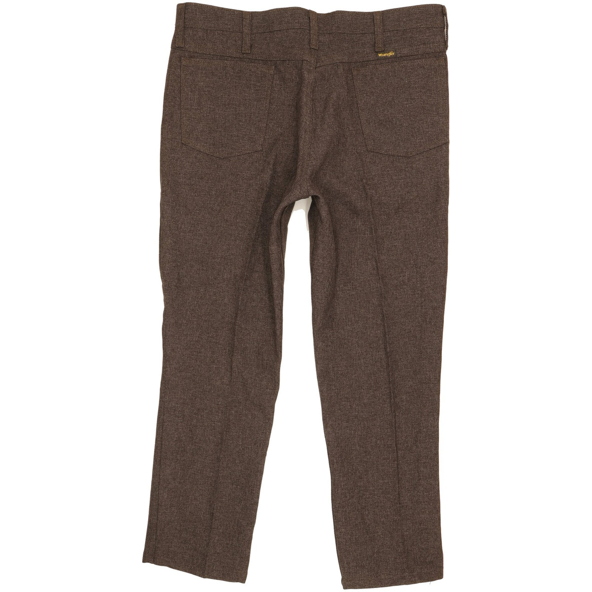 Wrangler Men Brown Straight Regular Trousers W36 L26