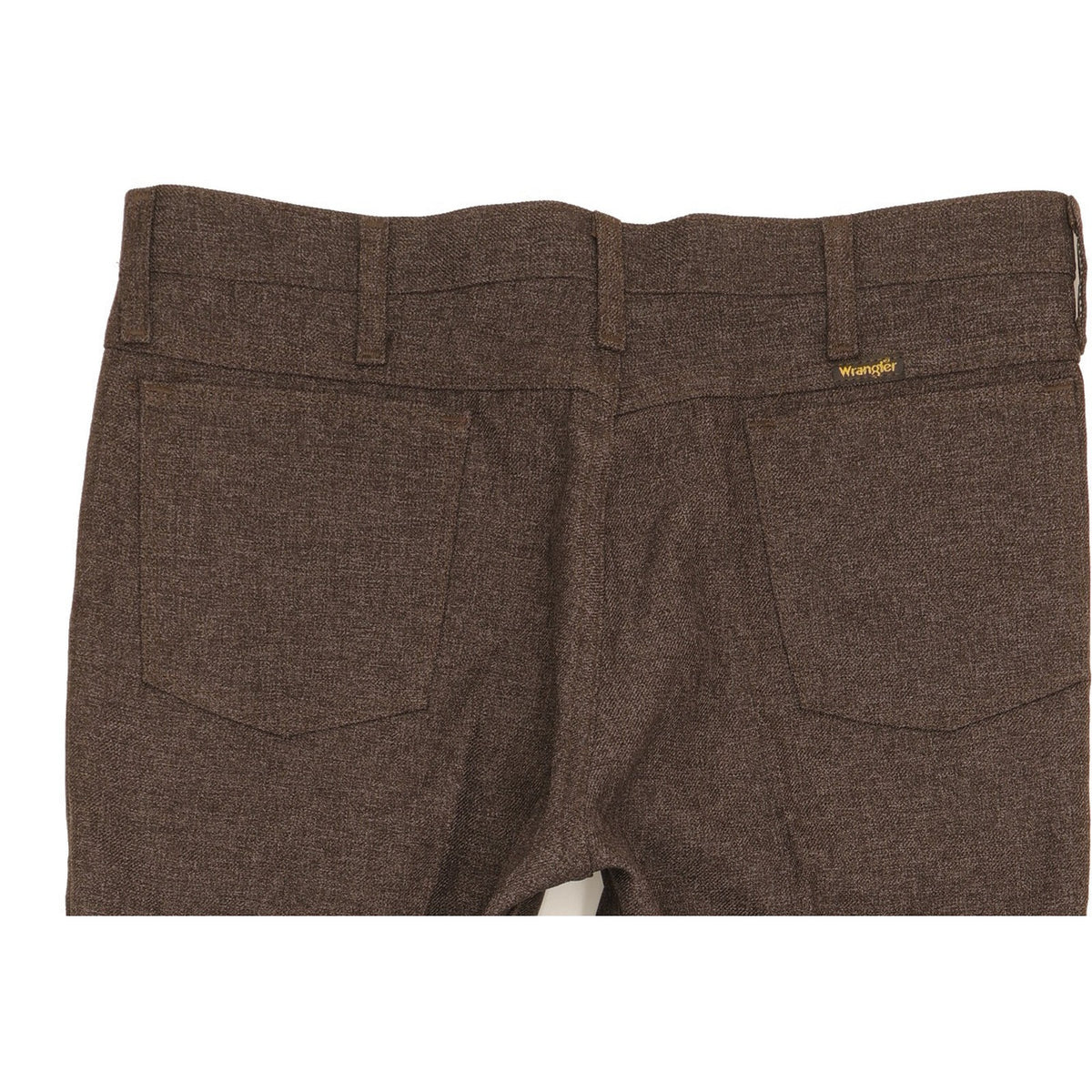 Wrangler Men Brown Straight Regular Trousers W36 L26