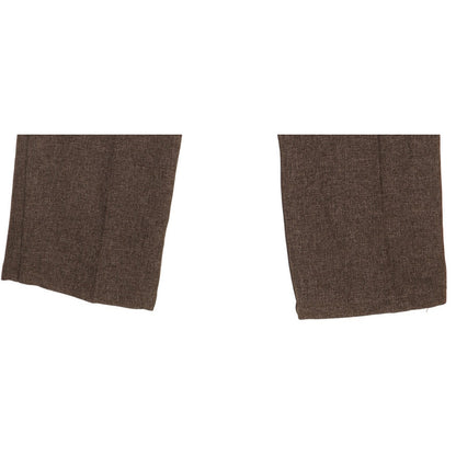 Wrangler Men Brown Straight Regular Trousers W36 L26