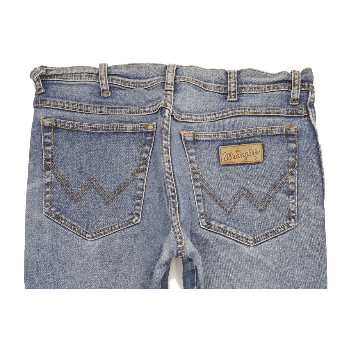 Wrangler Texas Men Blue Straight Regular Stretch Jeans W34 L31