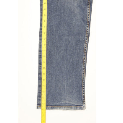 Wrangler Texas Men Blue Straight Regular Stretch Jeans W34 L31