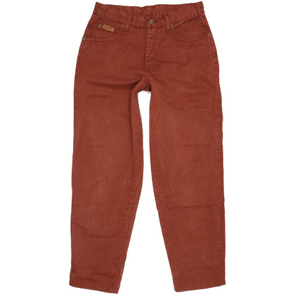 Wrangler Men Brown Tapered Relaxed Jeans W30 L29