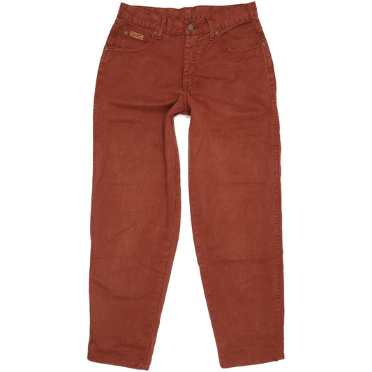 Wrangler Men Brown Tapered Relaxed Jeans W30 L29