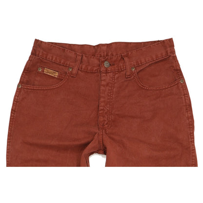 Wrangler Men Brown Tapered Relaxed Jeans W30 L29