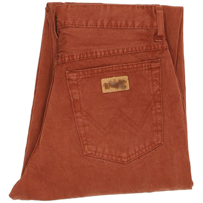 Wrangler Men Brown Tapered Relaxed Jeans W30 L29